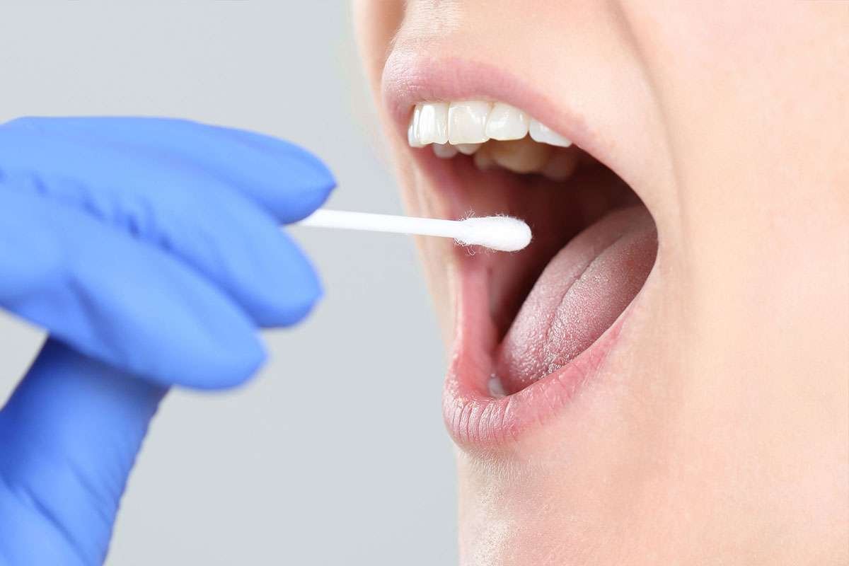 saliva swab
