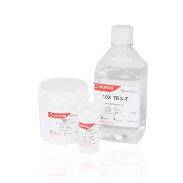 TBS with Tween 20 buffer, TBST, pH 7.4,
