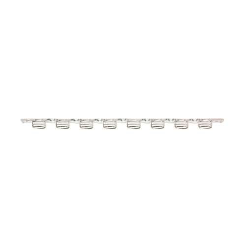 Domed Cap Strips for PCR tubes and Plates, 8 wells per strip