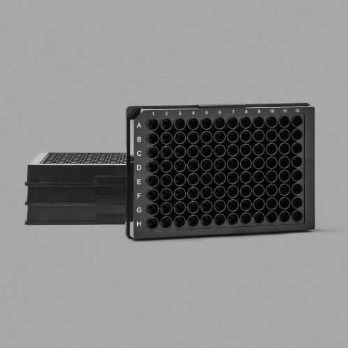 bioplastic microplates, black, from Green Elephant Biotech