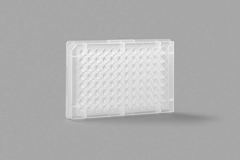 Green Elephant 96-well Bioplastic Microplates, Clear - Image 2