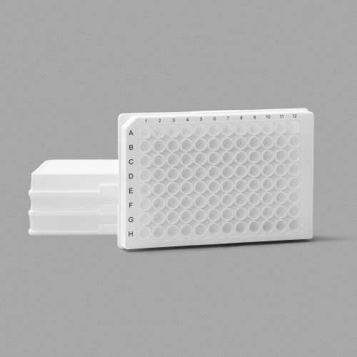 bioplastic microplates, white, from Green Elephant Biotech