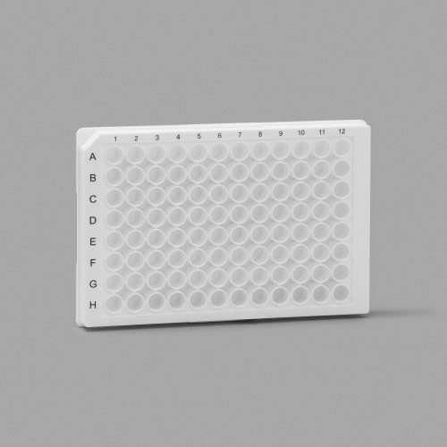 bioplastic microplate, made from polylactic acid