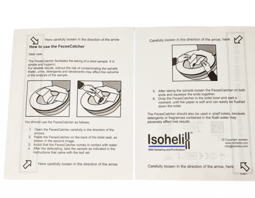 StoolCatcher - Faecal Sample Collection Paper, 50-pack