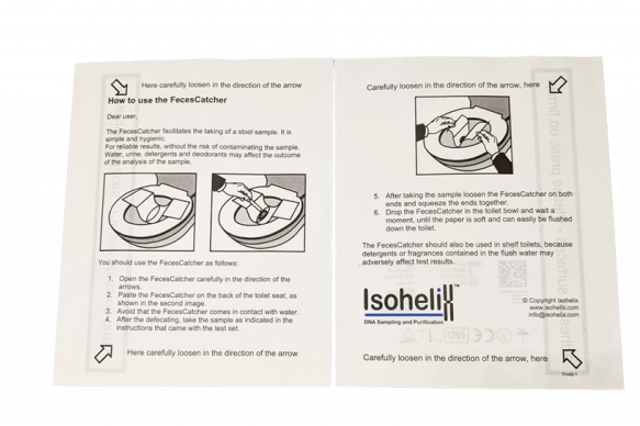 StoolCatcher - Faecal Sample Collection Paper, 50-pack